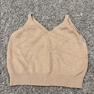 Elegant Tan Camisole Top